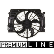 Mahle Air Con Condenser Fan fits BMW X5 2000-2006 3.0 4.4 4.6 4.8