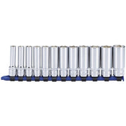 Carlyle Tools Socket Set - Deep - Metric - 3/8In. Dr - 12 Piece - image 1