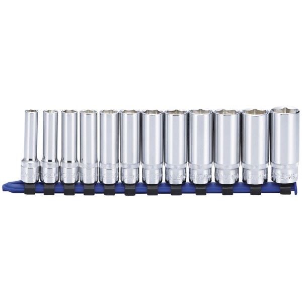 Carlyle Tools Socket Set - Deep - Metric - 3/8In. Dr - 12 Piece - image 1