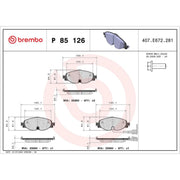 Brembo Front Brake Internally Vented Discs & Pads fits VW Golf VII 2013-2020 2.0