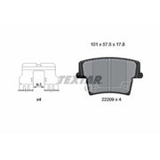 Textar Brake Pad Set 2220901