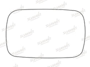 Summit Stick-On Standard Mirror Glass fits Ford Fiesta RHS LHS Summit - Bars 4 Cars