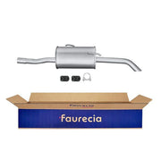 Hella End Silencer Rear fits Peugeot 206+ 2009-2013 1.4