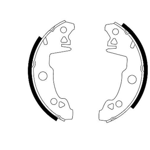 Mintex Brake Shoe Set Axle Kit fits Citroën Lna 1976-1986 0.6 1.0 1.1