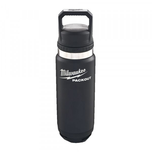 Milwaukee Packout�� Bottle 710 ML Chug Lid Black - image 1