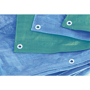 Sealey Tarpaulin 5.49 x 7.32m Green TARP1824G Sealey - Dynamic Drive