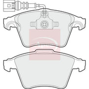 Apec Front Brake Pad Set fits VW Touareg 2003-2010 2.5