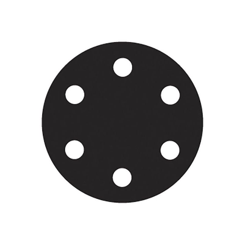 Flexovit Hook & Loop Sanding Disc 150mm Fine 120G (Pack 6) Flexovit - Dynamic Drive
