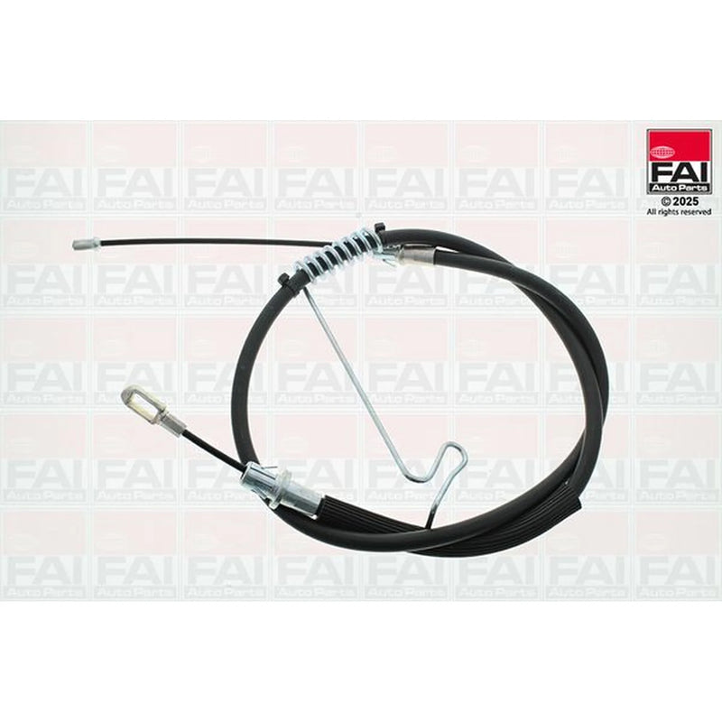 FAI Handbrake Cable Left Rear fits Ford Transit 2006-2014 2.2 2.4 3.2