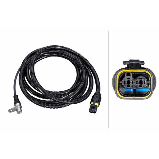 Hella ABS Wheel Speed Sensor Rear Right fits Man Tgm I 2005-2022