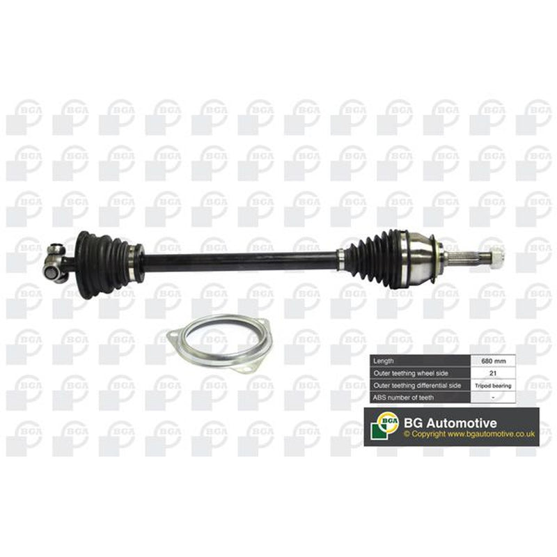 BGA CV Drive Shaft Driveshaft Front Left fits Dacia Logan 2004 on 1.4 1.6
