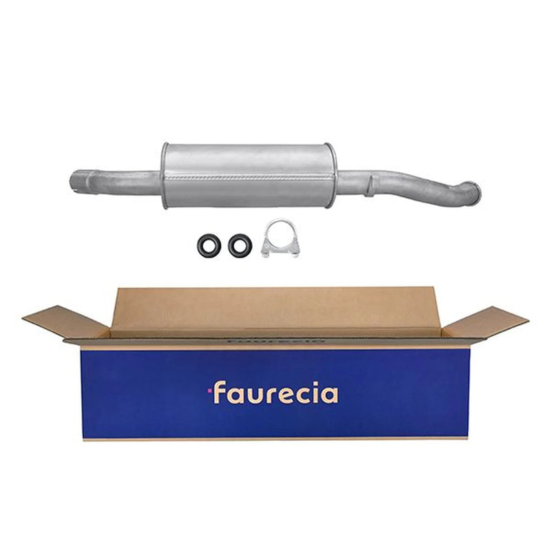 Hella End Silencer Rear fits Citroën Relay I 1994-2002 1.9 2.0 2.5