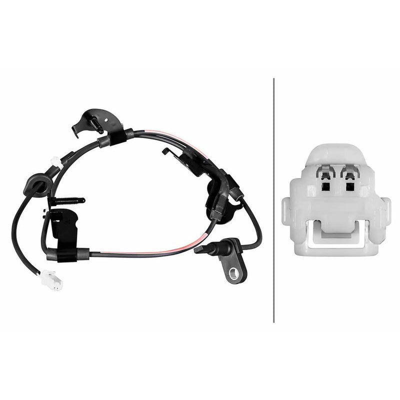 Hella ABS Wheel Speed Sensor Rear fits Lexus Nx 2014 on