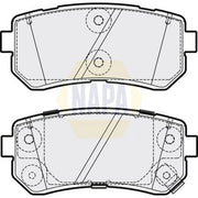 NAPA Rear Brake Pad Set fits Hyundai Kona 2017-2023 1.0 1.6