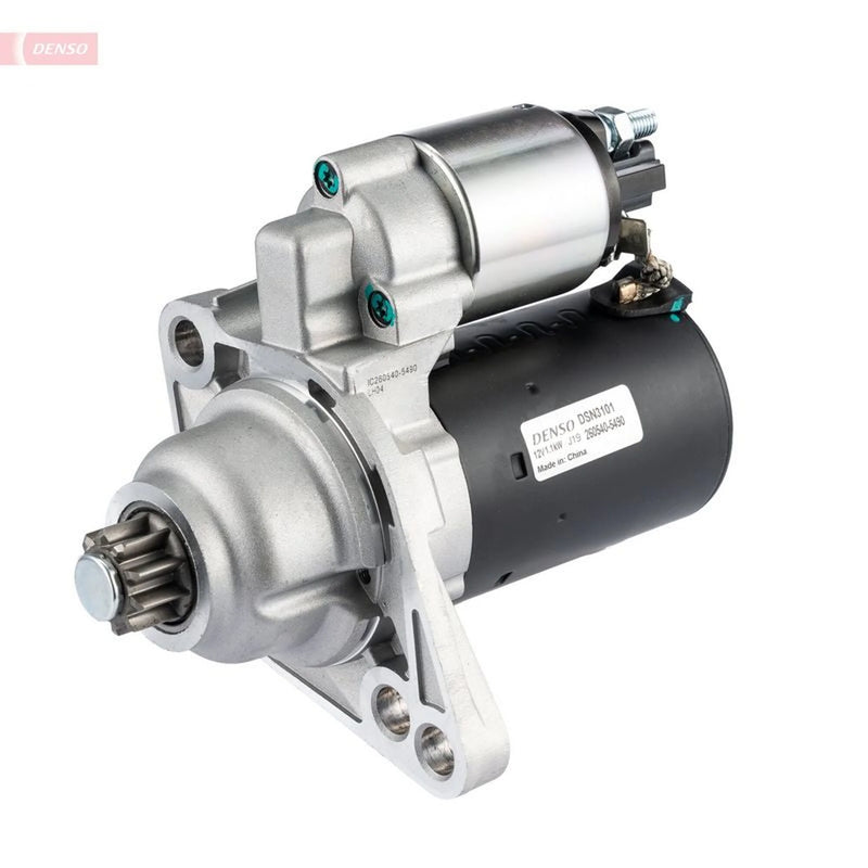 Denso Starter Motor 12V 1.1kW 10 Teeth fits Audi A3 2010-2013 1.2
