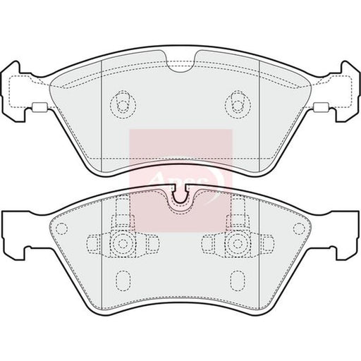 Apec Front Brake Pad Set PAD1441