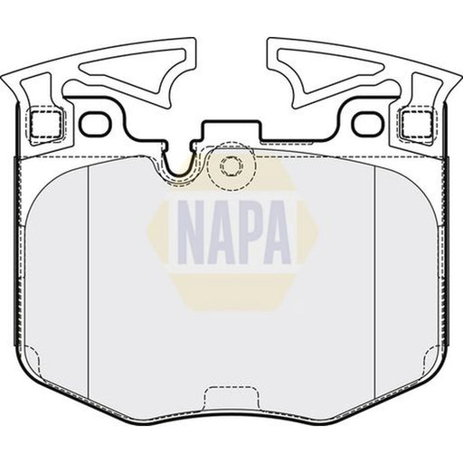 NAPA Front Brake Pad Set NBP1668
