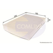 Comline Service Kit with Air, Oil & Cabin Filters fits Renault Kangoo Express