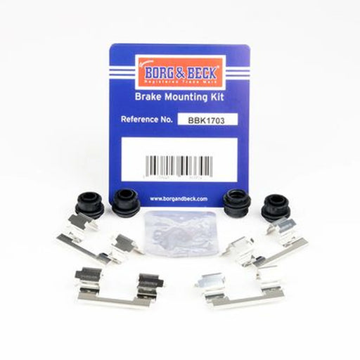 Borg & Beck Rear Brake Pad Accessory Fitting Kit BBK1703