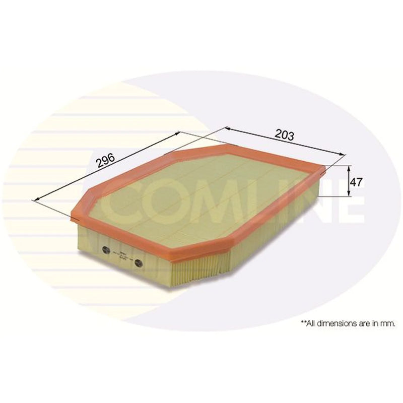 Comline Engine Air Filter fits BMW 5 2009-2013