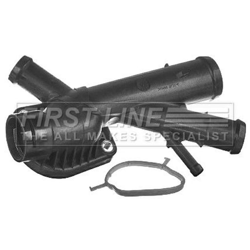First Line Coolant Flange Housing Connector fits Audi A1 2010-2015 1.6 2.0