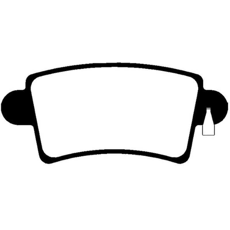 Abtex Rear Brake Pad Set fits Nissan Interstar 2002-2006