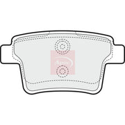 Apec Rear Brake Pad Set fits Ford Mondeo 2000-2007 1.8 2.0 2.2 2.5 3.0