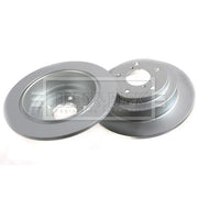 Borg & Beck Front & Rear Brake Discs & Pads fits Subaru Forester 2002-2005 2.0