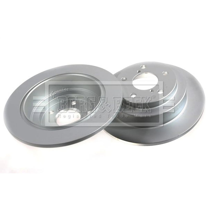 Borg & Beck Front & Rear Brake Discs & Pads fits Subaru Forester 2002-2005 2.0