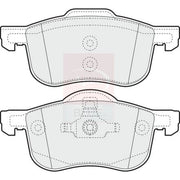 Apec Front Brake Pad Set PD3044