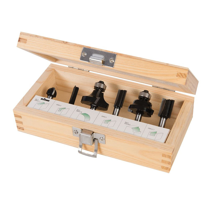 Triton 1/2" Router Kit 6pce 6pce Triton - Dynamic Drive