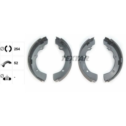 Textar Brake Shoe Set Axle Kit 91040300