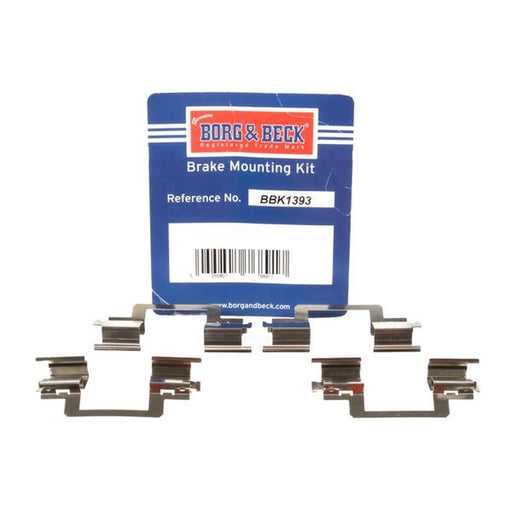 Borg & Beck Brake Pad Accessory Fitting Kit Front BBK1393