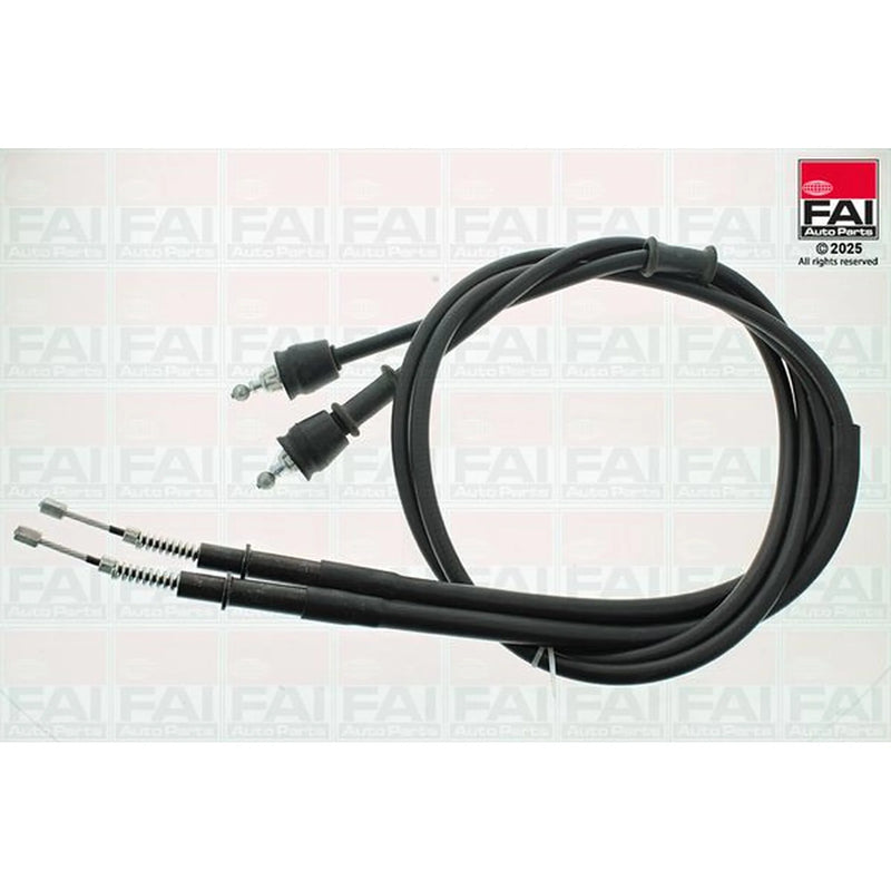 FAI Handbrake Cable Left Rear fits MG Zt 2001-2005 1.8 2.0