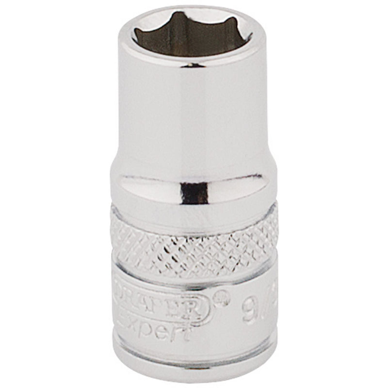 Draper HI-TORQ 6 Point Socket, 1/4" Sq. Dr., 9/32" 48567 Draper - Dynamic Drive