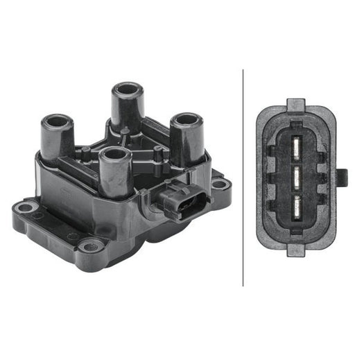 Hella Ignition Coil Pack fits Chevrolet Zafira 2001-2012 2.0