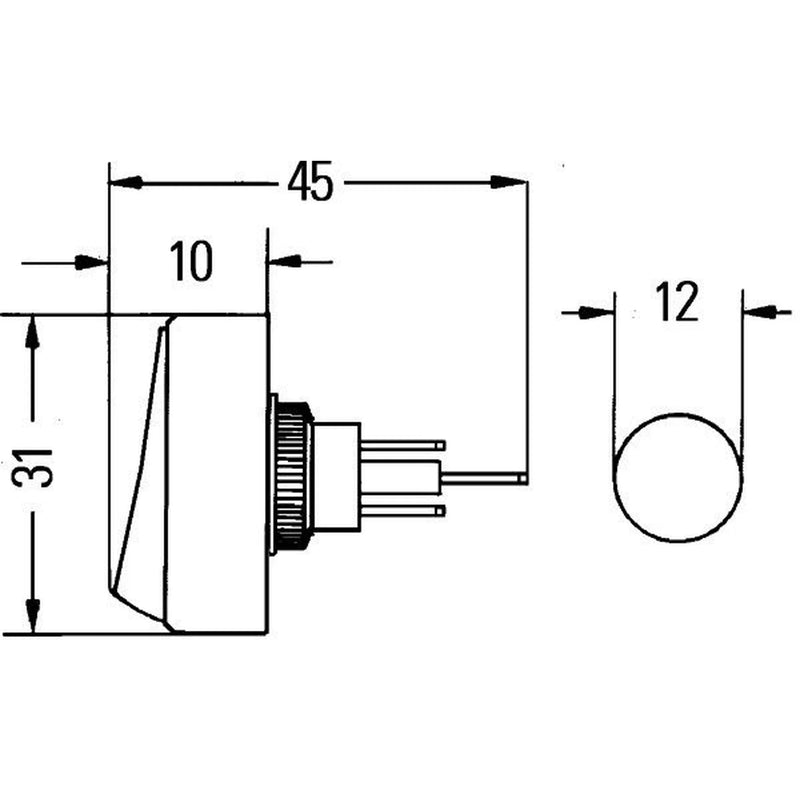 Hella Electrical Switch