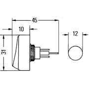 Hella Electrical Switch