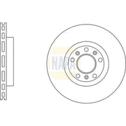 NAPA Front & Rear Brake Discs & Pads fits Citroën C4 Spacetourer 2018 on 1.2