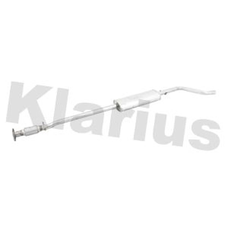 Klarius Box With Centre Pipe Centre fits Fiat Punto 1999-2010