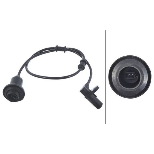 Hella ABS Wheel Speed Sensor Rear fits Mercedes-Benz S-Class 1998-2006