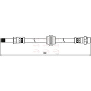 Apec Brake Hydraulic Hose Line Front HOS3905