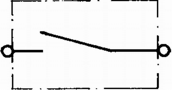 Hella 6DD 001 551-187 Switch, stop light
