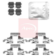 Apec Brake Pad Accessory Fitting Kit Rear fits Audi A6 C8 2018-2021