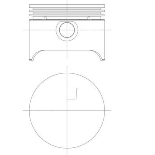 Mahle Piston Cylinder Bore = 92mm