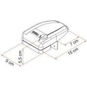 Fiamma Safe Door Frame 3 Black New 08022-02A Fiamma - Dynamic Drive