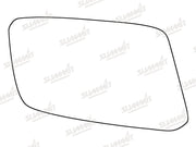 Summit Stick-On Standard Mirror Glass fits Lada Riva Samara RHS Summit - Bars 4 Cars