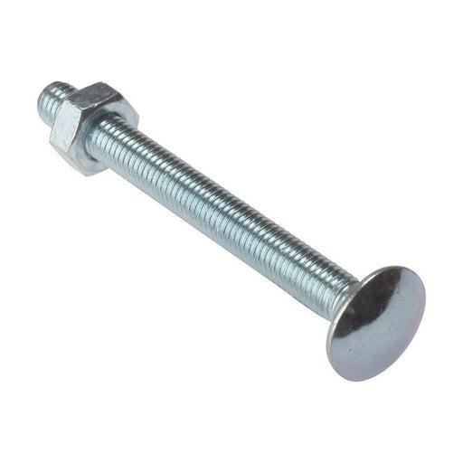 Forgefix Carriage Bolt & Nut ZP M12 x 200mm Bag 5 ForgeFix - Dynamic Drive
