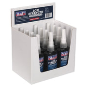 Sealey Thread Lock Low Strength 50ml Pack of 12 SCS222 Sealey - Dynamic Drive