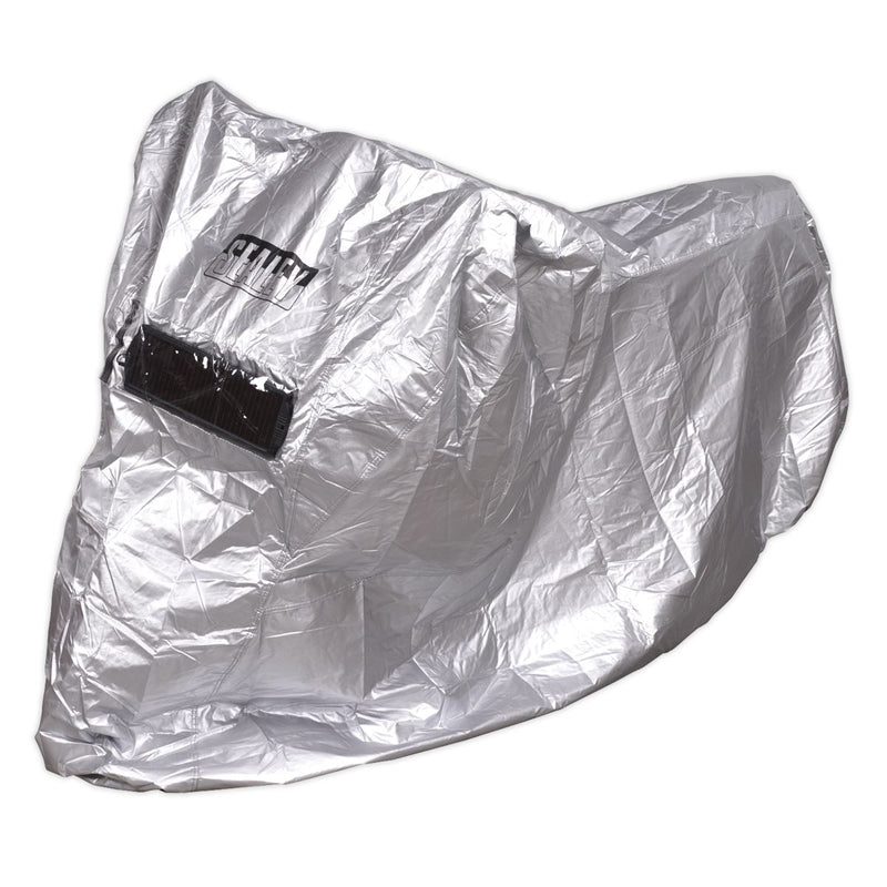 Sealey Motorcycle Cover Large 2460 x 1050 x 1370mm MCL Sealey - Dynamic Drive